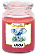 IMPAR Chocolate scented cherry candle - Elephant 500 g - Candle