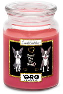 IMPAR Scented candle with sour cherries in chocolate - Small dog 500 g - Candle