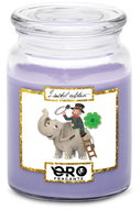 IMPAR Candle with lavender scent - Chimney sweep and elephant 500 g - Candle
