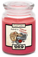 IMPAR Chocolate scented sour cherry candle - Fix everything 500 g - Candle