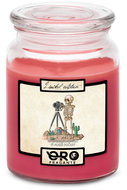 IMPAR Chocolate scented cherry candle - The right moment 500 g - Candle