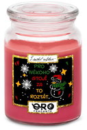 IMPAR Chocolate scented cherry candle - Worth melting 500 g - Candle