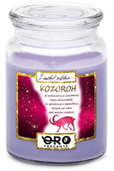 IMPAR Candle with lavender scent - Capricorn (22.12. - 20.1. ) - red 500 g - Candle