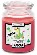 IMPAR Chocolate scented cherry candle - Vraur - I love you 500 g - Candle