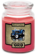 IMPAR Candle with scent of cherries in chocolate - Zetor 50 Super 500 g - Candle