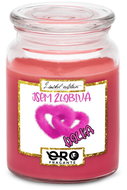IMPAR Chocolate scented cherry candle - Naughty girl 500 g - Candle