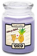 IMPAR Candle with lavender scent - Love is love 500 g - Candle