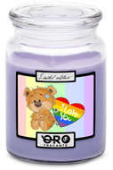 IMPAR Lavender scented candle - LGBT I love you 500 g - Candle