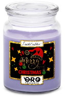 IMPAR Candle with lavender scent - Merry Christmas 500 g - Candle
