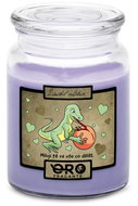 IMPAR Candle with lavender scent - I love you - lizard 500 g - Candle