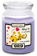 IMPAR Candle with lavender scent - I love you more 500 g - Candle