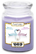 IMPAR Candle with lavender scent - Loving swans 500 g - Candle