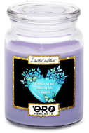 IMPAR Candle with lavender scent - Butterflies in the belly - blue 500 g - Candle