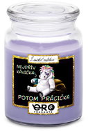 IMPAR Candle with lavender scent - First a coffee - unicorn 500 g - Candle