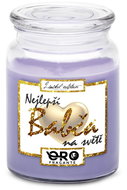 IMPAR Candle with lavender scent - The Best Grandma 500 g - Candle
