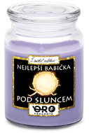 IMPAR Candle with lavender scent - The best grandmother under the sun 500 g - Candle