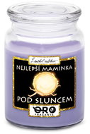 IMPAR Candle with lavender scent - The best mum under the sun 500 g - Candle