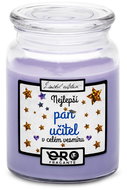 IMPAR Candle with lavender scent - The best teacher in the universe 500 g - Candle
