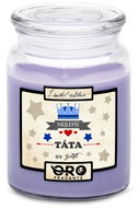 IMPAR Candle with lavender scent - The best dad in the world 500 g - Candle