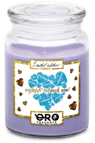 IMPAR Candle with lavender scent - The best daddy can do 500 g - Candle - Main image