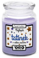 IMPAR Candle with lavender scent - The best daddy in the universe 500 g - Candle