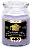 IMPAR Candle with lavender scent - The best teachers 500 g - Candle