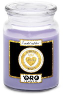 IMPAR Candle with lavender scent - Best Teacher - stripes 500 g - Candle
