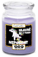 IMPAR Candle with lavender scent - Do not screw up 500 g - Candle
