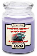 IMPAR Candle with lavender scent - Panther red 500 g - Candle