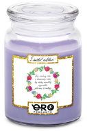 IMPAR Candle with lavender scent - Roses and diamonds 500 g - Candle
