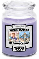 IMPAR Candle with lavender scent - With catfish 500 g - Candle
