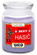 IMPAR Candle with lavender scent - Sexy fireman 500 g - Candle