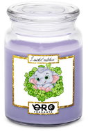IMPAR Candle with lavender scent - Elephant and four-leaf clovers 500 g - Candle
