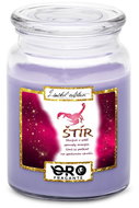 IMPAR Candle with lavender scent - Scorpio (23.10. - 22.11. ) - red 500 g - Candle