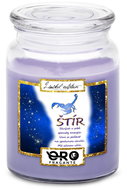IMPAR Candle with lavender scent - Scorpio (23.10. - 22.11. ) - blue 500 g - Candle