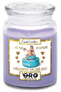 IMPAR Candle with lavender scent - Secret dreams - woman 500 g - Candle