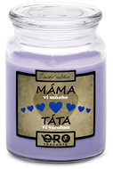 IMPAR Candle with lavender scent - Dad knows everything 500 g - Candle