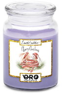 IMPAR Candle with lavender scent - Bunnies in sweater 500 g - Candle