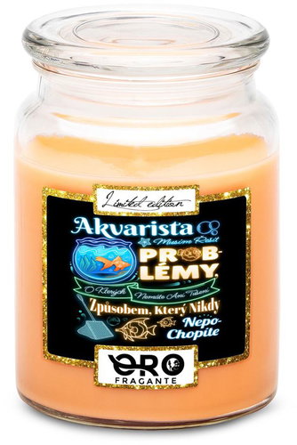 IMPAR Candle with tropical fruit scent - Aquarist - problems 500 g - Candle - Main image