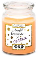 IMPAR Candle with tropical fruit scent - Angel without wings is sister 500 g - Candle