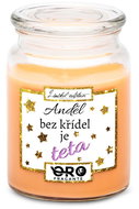 IMPAR Tropical fruit scented candle - Angel without wings is an aunt 500 g - Candle
