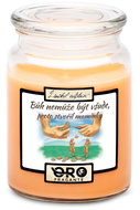 IMPAR Candle with the scent of tropical fruit - God can not be everywhere - moms 500 g - Candle