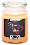 IMPAR Tropical fruit scented candle - Home = Love 500 g - Candle