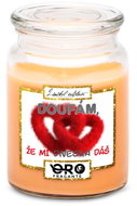 IMPAR Tropical fruit scented candle - I hope you give me 500 g - Candle