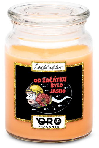 IMPAR Tropical fruit scented candle - Fireman's sperm 500 g - Candle - Main image
