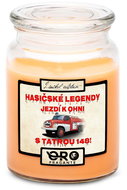 IMPAR Candle with the scent of tropical fruit - Firefighter legends - Tatra 148 500 g - Candle