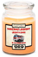 IMPAR Candle with the scent of tropical fruit - Firefighter legends - Tatra 815 500 g - Candle