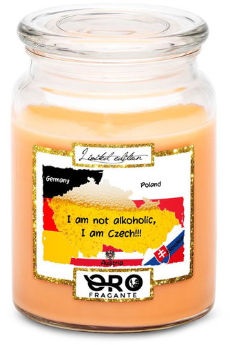 IMPAR Tropical fruit scented candle - I am not alcoholic 500 g - Candle - Main image