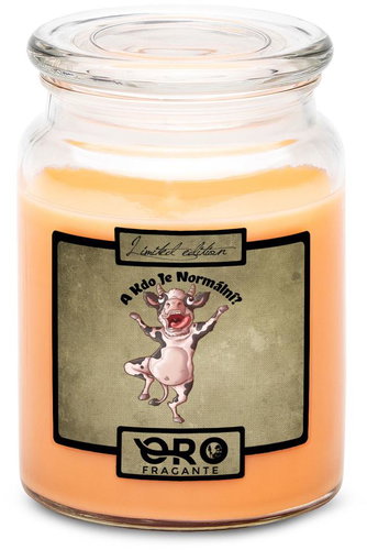 IMPAR Tropical fruit scented candle - Who is normal - cow 500 g - Candle - Main image