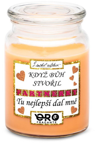 IMPAR Tropical fruit scented candle - When God made partners 500 g - Candle - Main image